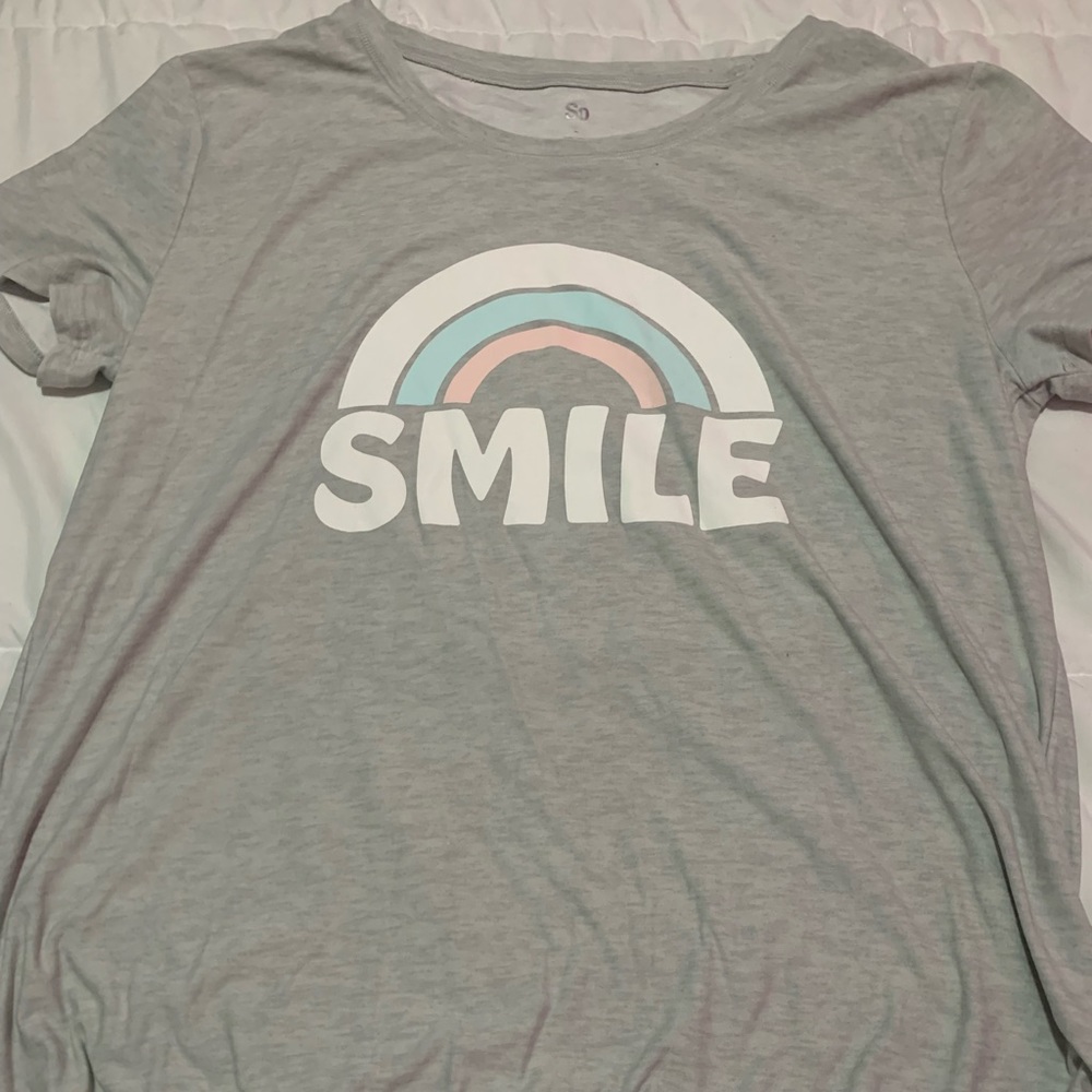 Soft gray shirt